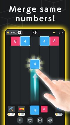 x2 blocks - 2048 Merge Games - Screenshot 2