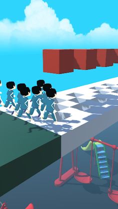 Guys Run 3D - Screenshot 1