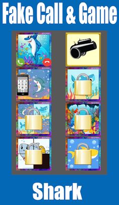 Fake Call Shark Game - Screenshot 2