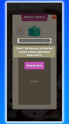 Sada Söz - Söz tapmak oýuny - Screenshot 3