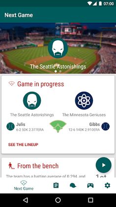 Baseball Legends Manager 2017 - Screenshot 1