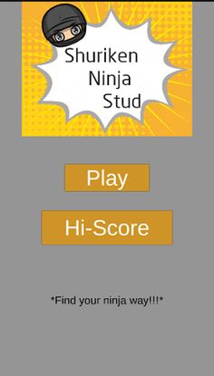 Shuriken Ninja Stud - Screenshot 1