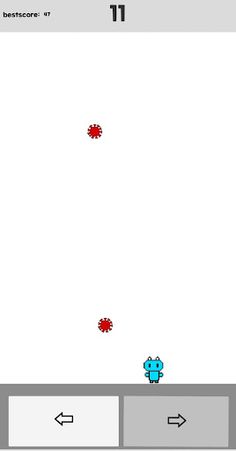 바이러스 피하기 게임 - Avoiding virus - Screenshot 2