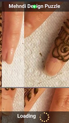 Mehndi Design Puzzle - Screenshot 2