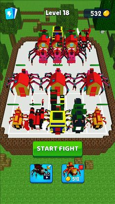 Craft Merge Choo Spider Train - Screenshot 1