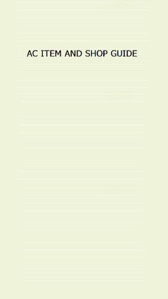 AC Item and Guide - Screenshot 3