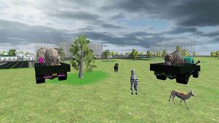 Zoo Animals Transport Truck 3D - Screenshot 1