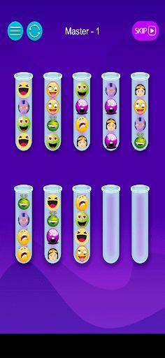 Sort Ball Color Shape Puzzle 2 - Screenshot 1