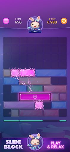 Slide block - Slide puzzle - Screenshot 1