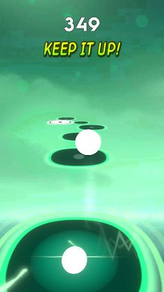 Windy Ball Jump on Cloudy Sky - Screenshot 3
