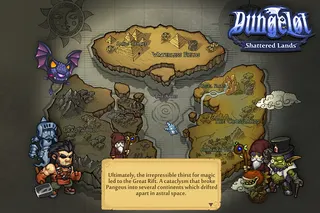 Dungelot: Shattered Lands - Screenshot 1