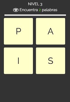 Palabras Cruz - Pasatiempos - Screenshot 2