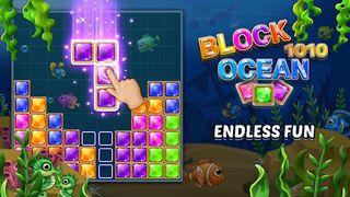 Block Ocean Puzzle 1010 : GOAT - Screenshot 1