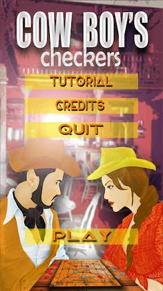 Cowboy Checkers: 12 Man Morris - Screenshot 1