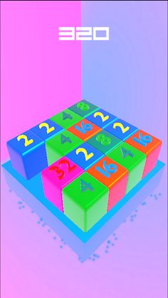 2048 3D : Merge Game - Screenshot 1