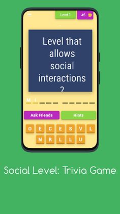 Social Level: Trivia Game - Screenshot 1