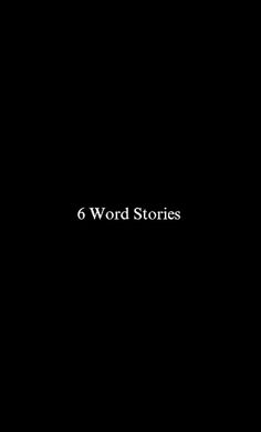 6 Word Stories - Screenshot 1
