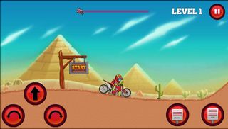 Moto Dirt Hill Climb Arcade Ra - Screenshot 3