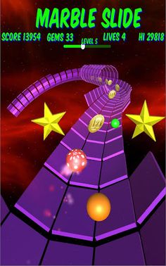 Marble Slide - Screenshot 1