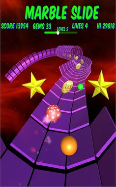 Marble Slide - Screenshot 1