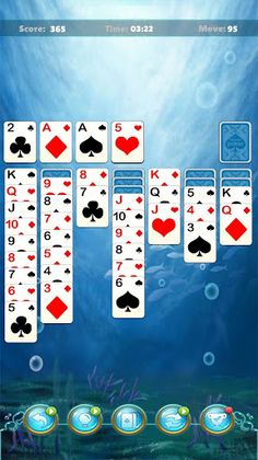 Rich Solitaire:Sea World - Screenshot 2