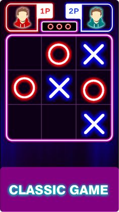 Tic Tac Toe Home : 2 Player XO - Screenshot 2