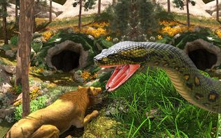 Big Snake Battle Simulator - Screenshot 1