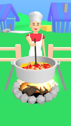 Chef Smiley : 3D cooking game - Screenshot 2