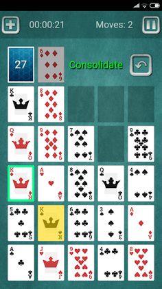 Monte Carlo Solitaire - Screenshot 2