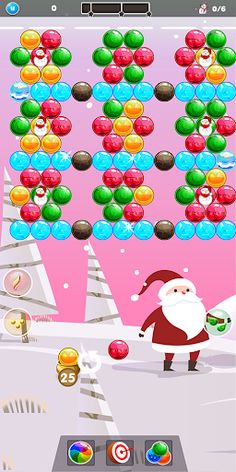 Santa Christmas Bubble Shooter - Screenshot 4