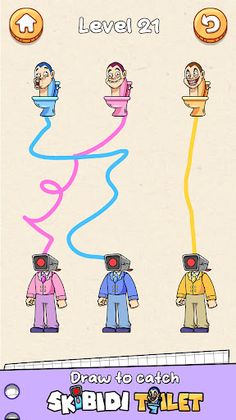 Draw to toilet: Skibidi Toilet - Screenshot 1