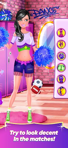 High School Cheerleader game - Screenshot 3