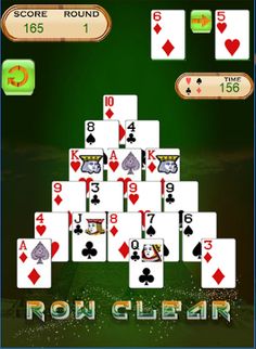 Pyramid Solitaire - Math Fun. - Screenshot 1