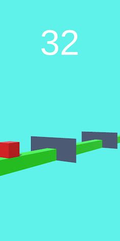 Cube Runner Game - Screenshot 1