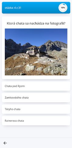 Poznáš Tatry? - kvíz - Screenshot 4