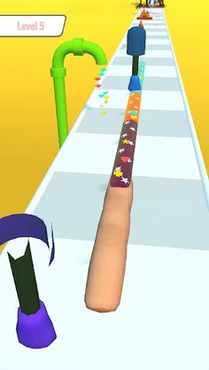 Salon-Long Nail Polish Game - Screenshot 2