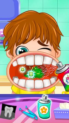 Dentist Games - Kids Superhero - Screenshot 4