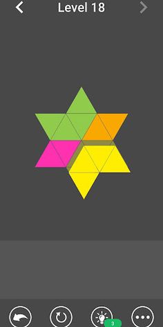 Shape it! - Triangle Puzzle -  - Screenshot 1