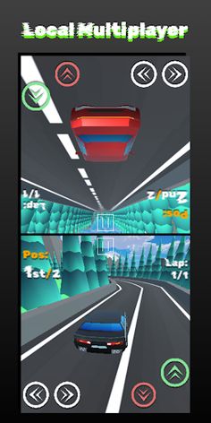 Two Player Racing - Speed Duel - Screenshot 3