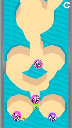 Dig & Merge 2048 - Screenshot 2