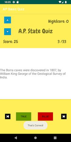 A.P. State Basic Quiz - Screenshot 2