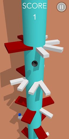 Tower Bounce - Descend *Hard* - Screenshot 1