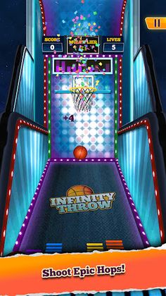 Infinity Throw - Basketball Fl - Screenshot 3