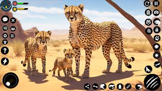 Wild Cheetah Family Simulator - Screenshot 2