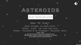 Asteroids Space Arcade Shooter - Screenshot 1