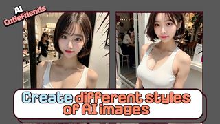 AI Cutie Friends - Card Game - Screenshot 1