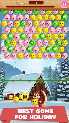 Bubble Shooter Holiday - Screenshot 2