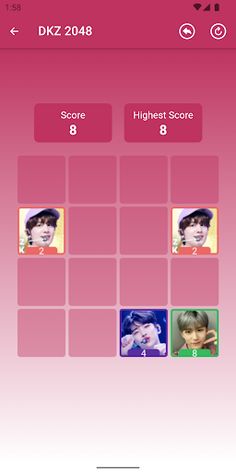 DKZ 2048 Game - Screenshot 4