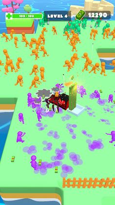 Spider Train - Zombie Attack - Screenshot 4