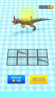 Dino Grand Battle - Screenshot 1